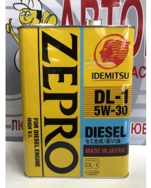 Масло IDEMITSU ZEPRO 5/30 4л Diesel