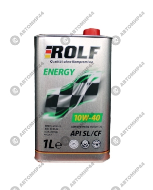 Масло ROLF Energy 10/40 SL/CF полусинт. 1л ж/б