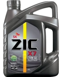 Масло З И К  X7 10W40 6л. синт