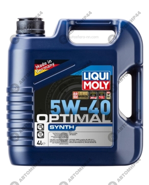 Масло LIQUI MOLY 3926 5/40 Synthoi 4л.оптимал