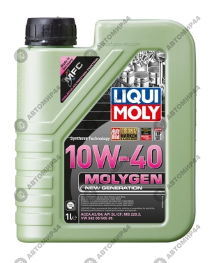 Масло LIQUI MOLY 9060 Molygen New Generation 10w-40 1л.