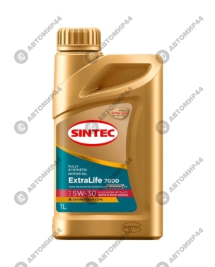 Масло Sintek 5/30 ExtraLife 7000 ACEA  A3/B4 1л
