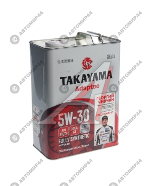 Масло TAKAYAMA SN/CF 5/30 C3 4л синт ж/б
