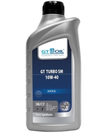 Масло GT OIL Turbo SM/CF A3/B4 п/син 10W40 1л.