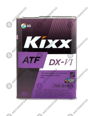 Масло Kixx ATF DX-VI 4л.