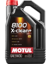 Масло Motul 8100 X-clean C3 SAE 5w-30, 5 л
