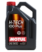 Масло Motul 100 PLUS H-Tech API SP_RC CF-6A 5w-30, 4 л