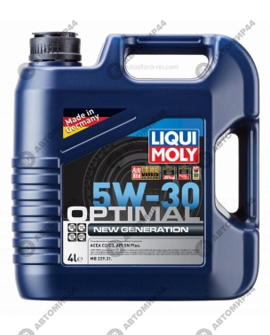 Масло LIQUI MOLY 39031  5/30 Optimal New Generation 4л