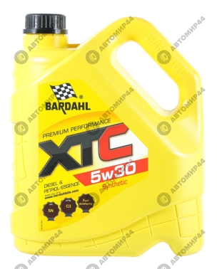 Масло моторное Bardahl XTC 5W-30 C3 синт 4 л