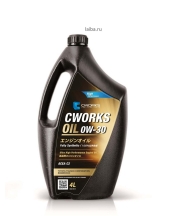 Масло моторное CWORKS OIL C2 0w30  4л.синт  DPF