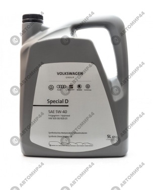 Масло моторное VAG 5/40 SPECIAL D 5л