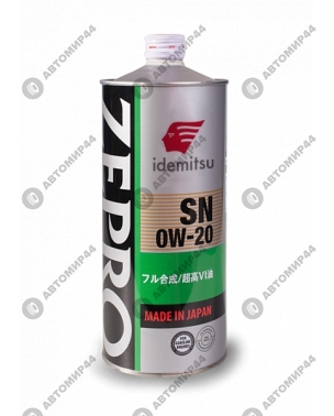 Масло IDEMITSU ZEPRO 0/20 1л железо