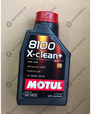 Масло Motul 8100 X-clean C3 SAE 5w-30, 1 л