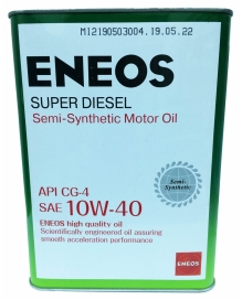 Масло ENEOS 10/40 4л. Diesel п.син