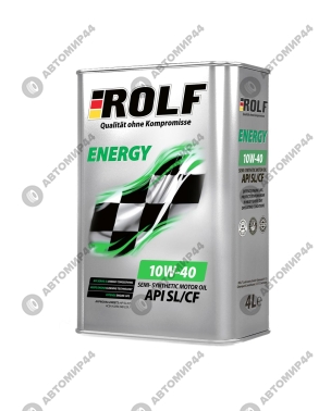 Масло ROLF Energy 10/40 SL/CF полусинт. 4л ж/б