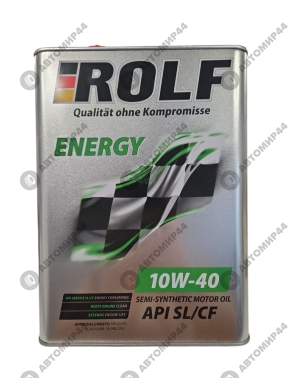 Масло ROLF Energy 10/40 SL/CF полусинт. 4л ж/б