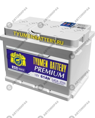 TYUMEN Battery 12V-61-540 А