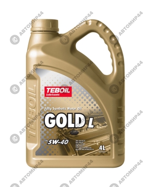 Масло Teboil GOLD L 5/40 4л
