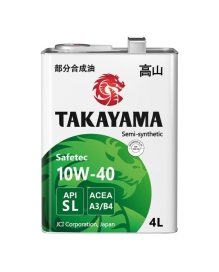 Масло TAKAYAMA SL A3/B4 10/40 желез 4л