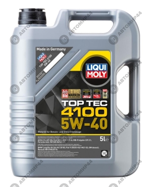 Масло LIQUI MOLY 7501  5/40 Top Tex 4100 5л. В33