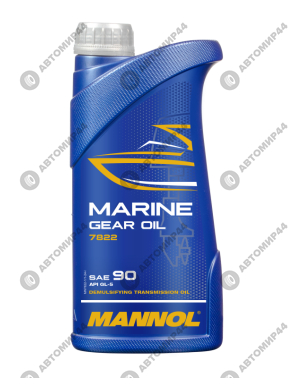 Масло Маннол Marine трансм. SAE 90 для редукторов 1л 7822