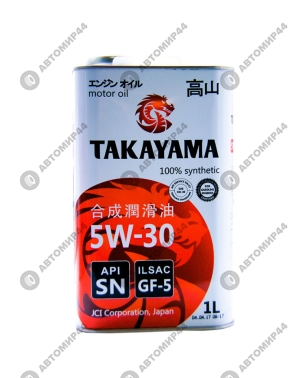 Масло TAKAYAMA SN CF 5 5/30 1л ж/б