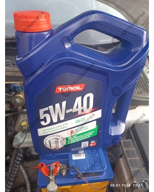 Масло моторное Tomoil 5W40 Engine Oil C3 4л