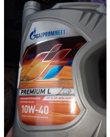 Масло Gazpromneft Premium L 5w40  5л