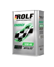 Масло ROLF Energy 10/40 SL/CF полусинт. 4л ж/б