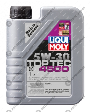 Масло LIQUI MOLY 3724 5W30 4500 синт. 1л .