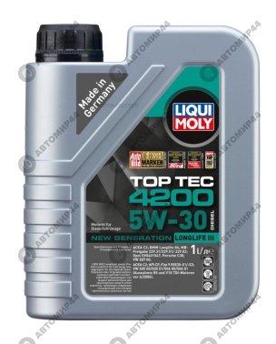 Масло LIQUI MOLY 7660  5/30 Top Tex 4200 1л. дизель