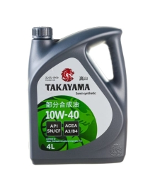 Масло TAKAYAMA SN/CF A3/B4 10/40 4л пластик