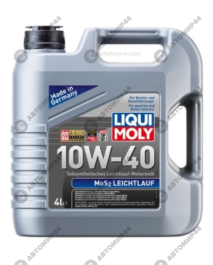 Масло LIQUI MOLY 1917 10/40 Mos-2 4л п/с