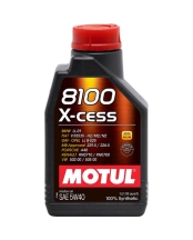 Масло Motul 8100 X-cess SAE 5w-40, 1 л