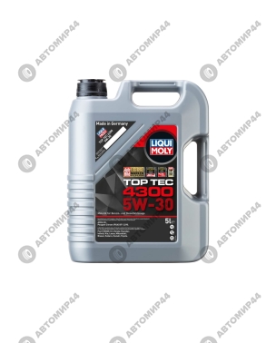 Масло LIQUI MOLY 5/30 Top Tec 5л синт.Honda Toyota Fiat 4300