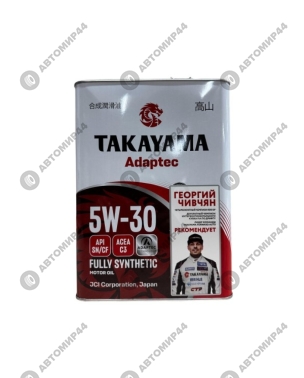 Масло TAKAYAMA SN/CF 5/30 C3 4л синт ж/б комплект