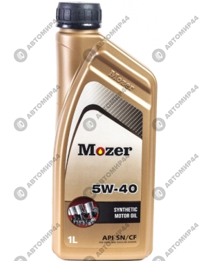 Масло Mozer 5W40 Premium SN/CF 1л.